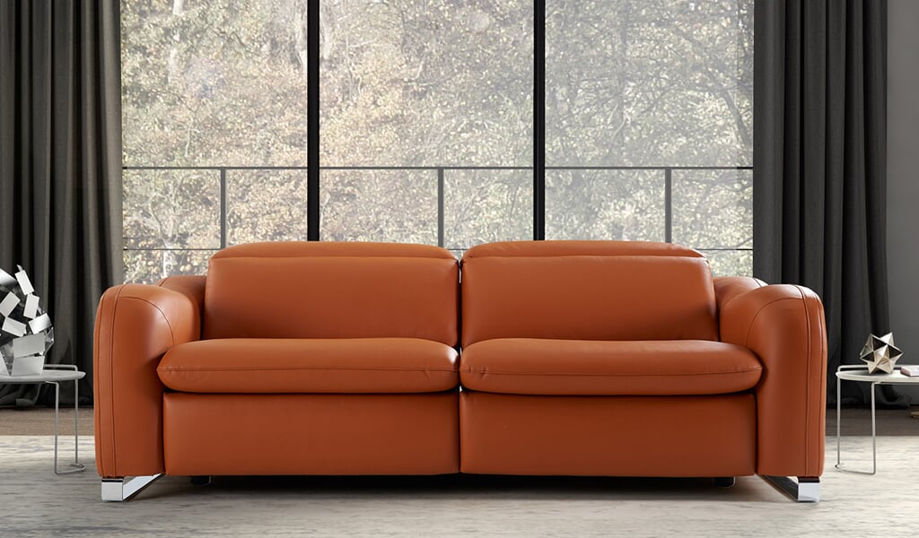 Canapé Gino en cuir